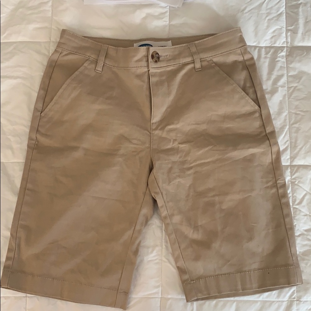 Girls khaki Bermuda shorts size 14